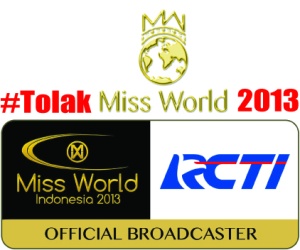 Tolak Miss World 2013 MD